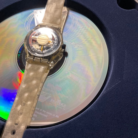 LE SWATCH MusiCall Funky Stuff watch and CD by Candy Duffer NIB NWT - Picture 9 of 16